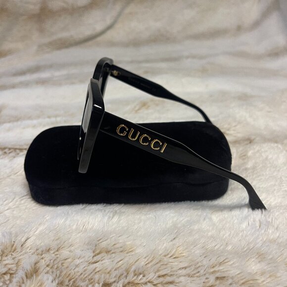 NEW Gucci Women’s Black & Gold GG1151s - 001 Sunglasses main image 8